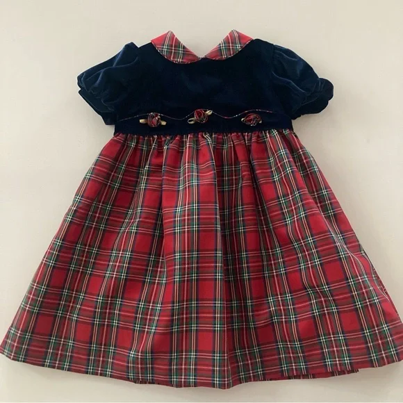 white christmas dresses Santa Smocked Christmas + Valentine Dress, 3 outfits in 1 with removab –  Pleats and Stitches main image 1